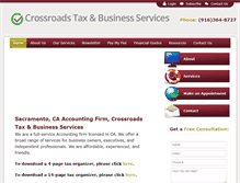 Tablet Screenshot of crtaxpros.com
